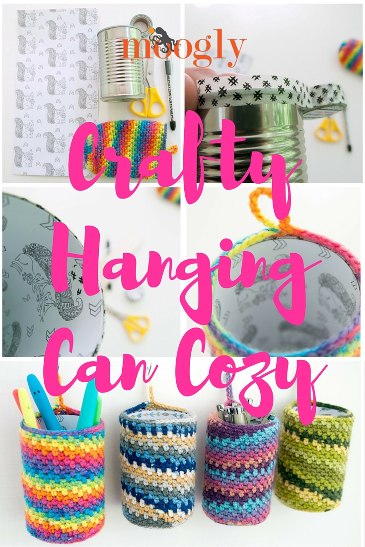 Moodily Crafty Hanging Can Cozy