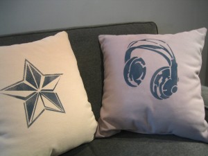 Stencil1 Pillows